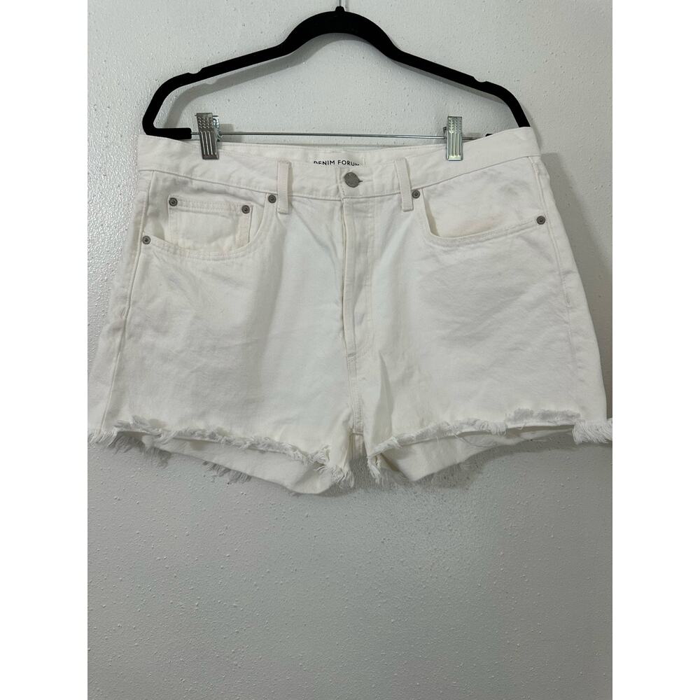 Aritzia Denim Forum The Ex BF Hi Rise Shorts 31